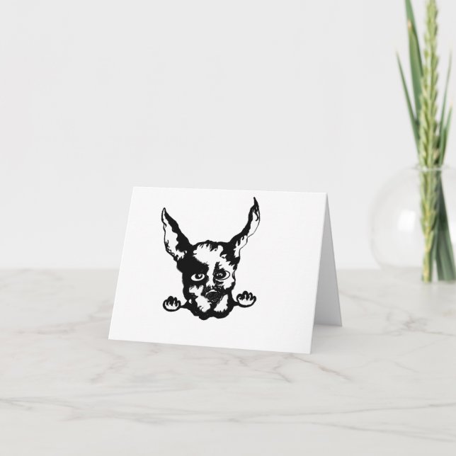 Notas Cartão de Nota: Doberman (Frente)