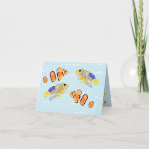 Notas Cartão de Nota: Peixe Tropical