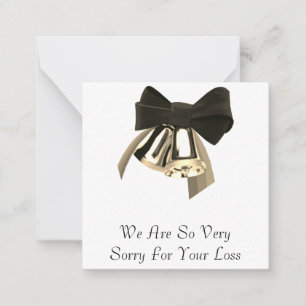 Notas Cartão de pêsames mais profundo