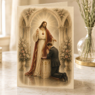 Notas Cartão de Preparação para o Casamento Católico par