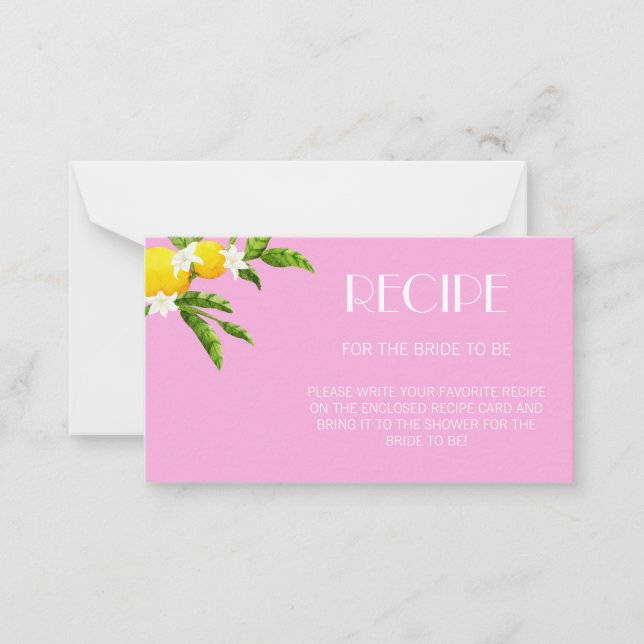 Notas Cartão de Receita Principal do Aperol Spritz (Frente)