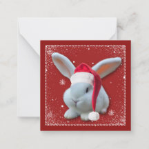 Cartão de Saudações de Bunny Season para Papais no