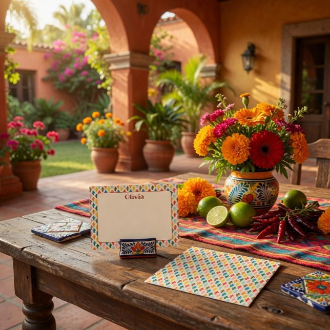 Notas Cartão Personalizado de Cactos Mexicanos (Criador carregado)