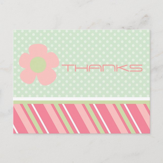 Notas de agradecimento Moderno (Frente)