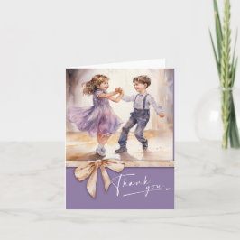 Notas de agradecimento para instrutores de dança m