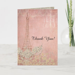 Notas de Agradecimento Rosa Paris Cidade do Amor C