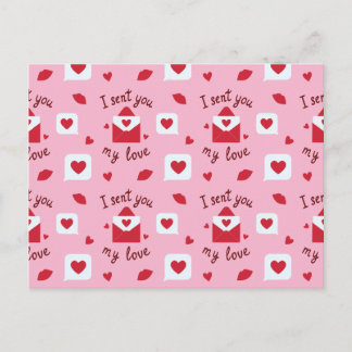 Notas de Amor Rosa Romântico do Dia dos Namorados