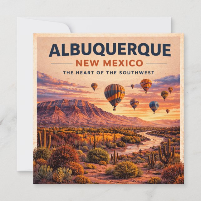 Notas de Balão de Albuquerque do Sudoeste (Frente)