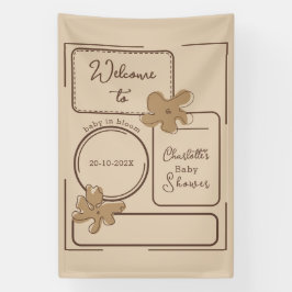Notas de Flores em Estilo Minimalista para Chá de