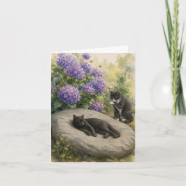 Notas de Garden Tails com Aquarelas Originais 