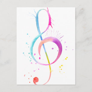 Notas de Música Aquarela