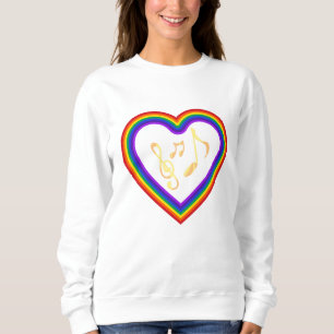 Notas de música no arco-íris, T-Shirt