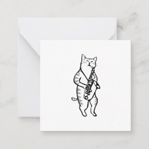 Notas de Posto de Cat Jazz para Instrumentos da Sa