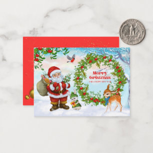 Notas "Desejos mais quentes: um cartão de Natal transbor