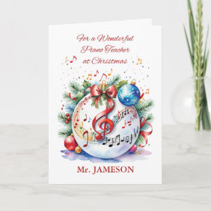 Notas do Enfeites de natal de Nome Personalizado d