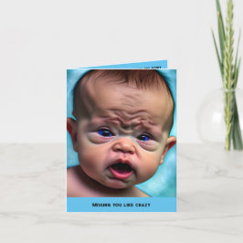 Notas Engraçado Sad Miss Sentir Sua Falta Cartão de Amiz