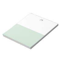 Fazer lista Bloco de cor pastel verde branco bonit