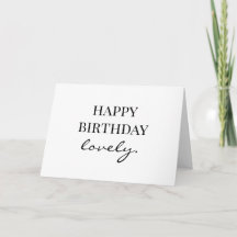 Feliz Aniversário Cartão de Aniversário Adorável