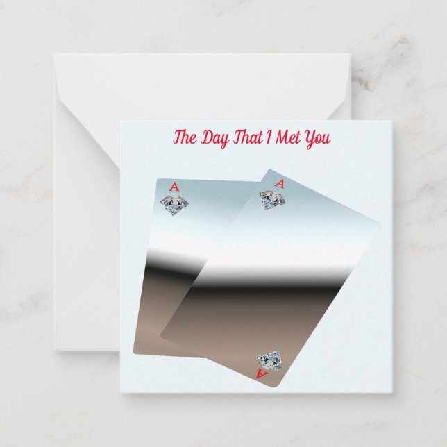 Notas Feliz Cartão de Aniversário (Frente)