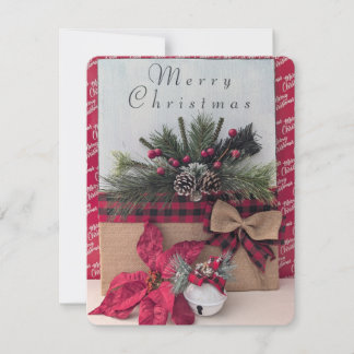 Notas Feliz cartão de Natal