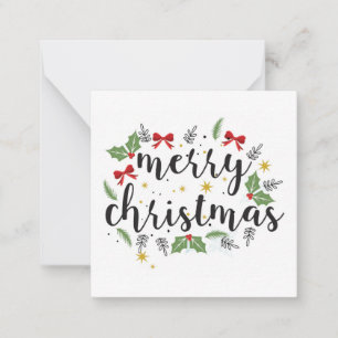 Notas Feliz Natal, Cartão de Nota, Cartão de Saudação