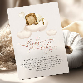 Notas Leão em Livros Nuvem para Cartão de Gabinete para