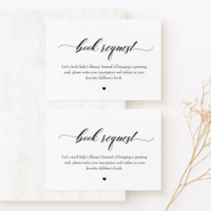 Notas Livro Elegante Clássico para Cartão de Inserção de