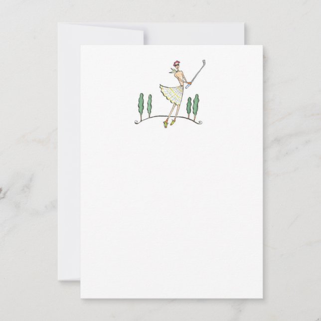 Notas Lulu / Saída Golf / Placa Plana 4,5 x 6,25 (Frente)