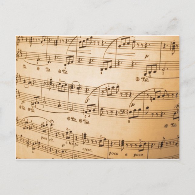Notas Musicais de Fundo (Frente)