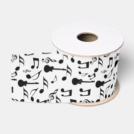 Notas musicais - design da partitura