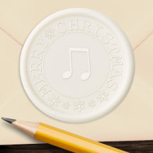 Notas Musicais Flocos de Neve Musical Feliz Natal