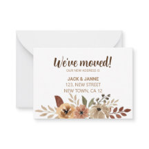 Nós movemos o cartão de lançamento da Flora de Wat