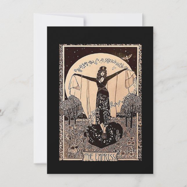 Notas O cartão de tarot da imperatriz (Frente)