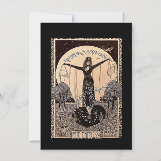 Notas O cartão de tarot da imperatriz