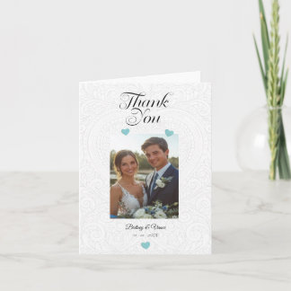 Notas Obrigado - Cartão de Casamento