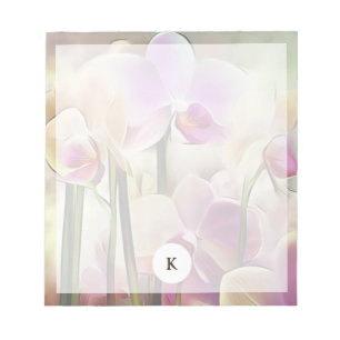 Notas Orquídeas Na moda modernas   Adicionar o Bloco de 