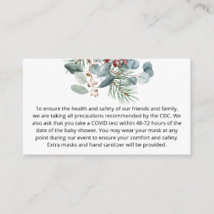 Notas personalizadas do Natal Evergreen