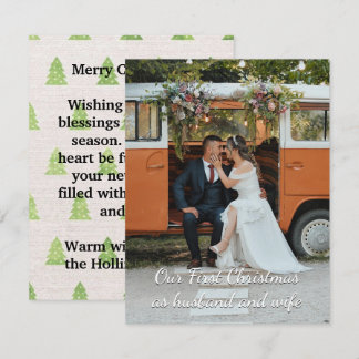 Notas Personalizado Nosso Primeiro Cartão De Saudação De