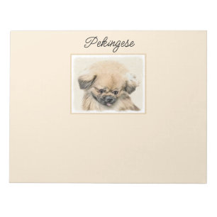 Notas Pintura em Pekingese - Bloco de Anotações de Arte 