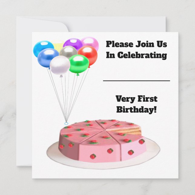 Notas Primeiro Cartão de Aniversário (Frente)