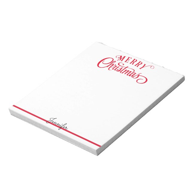 Notas Scripts Feliz De Natal Adicione Seu Nome Bloco De  (Invertido)