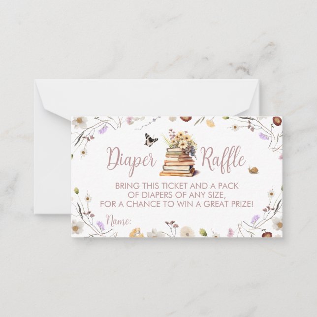 Notas Um novo capítulo Cartão de Gabinete de Fralda de b (Frente)