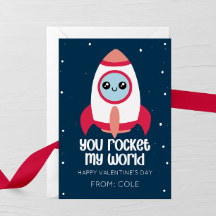 Notas Você Rocket Meu Mundo Cartão de Dia dos Namorados