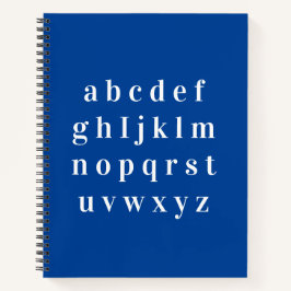 notebook,abecedario