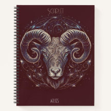 Notebook Astrologico para Aries