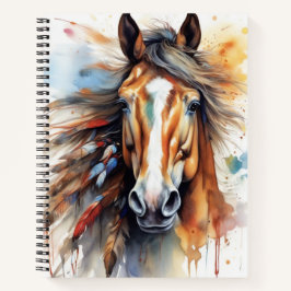 Notebook Boho Horse