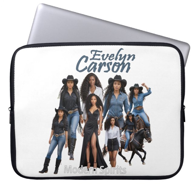 Notebook Capa de Estojo para Laptop Modern Spirits Evelyn C (Frente)
