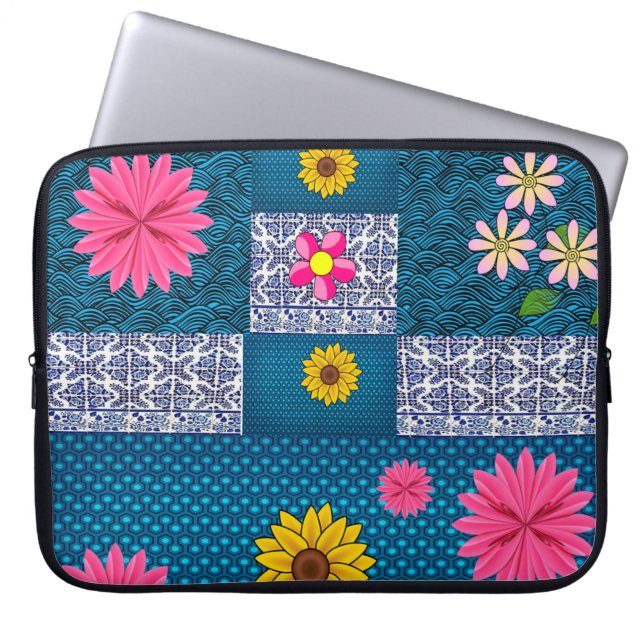 Notebook Capa Floral para Ipad (Frente)