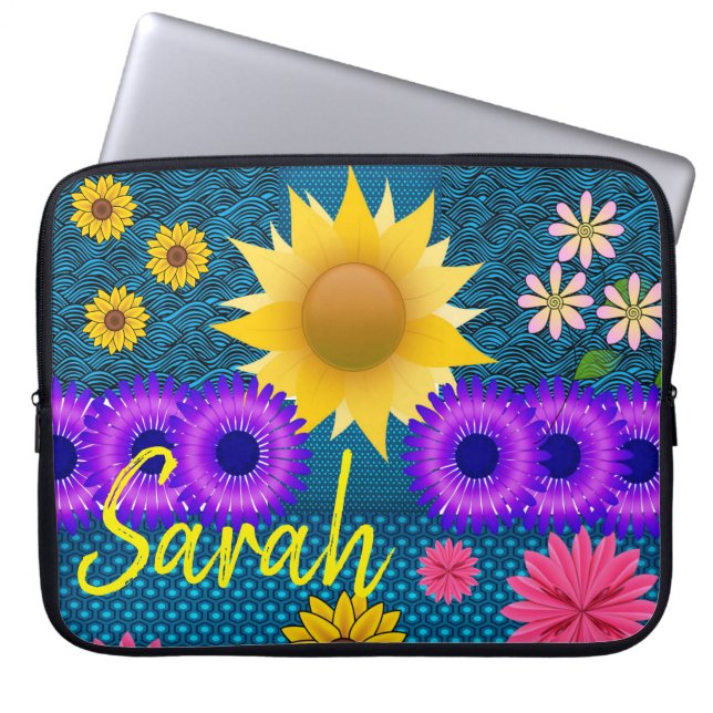 Notebook Capa Floral para Ipad (Frente)