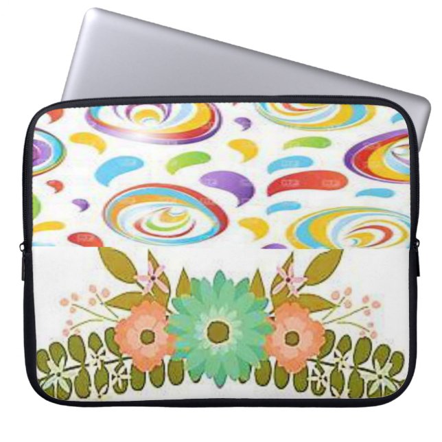 Notebook Capa Floral para Ipad (Frente)